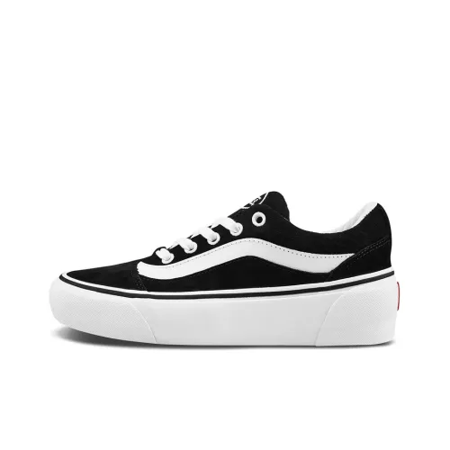 Vans Old Skool Skateboard Shoes Women's Low-Top Black/White