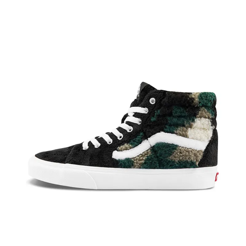 Vans Sk8 Hi Camo Sherpa-0
