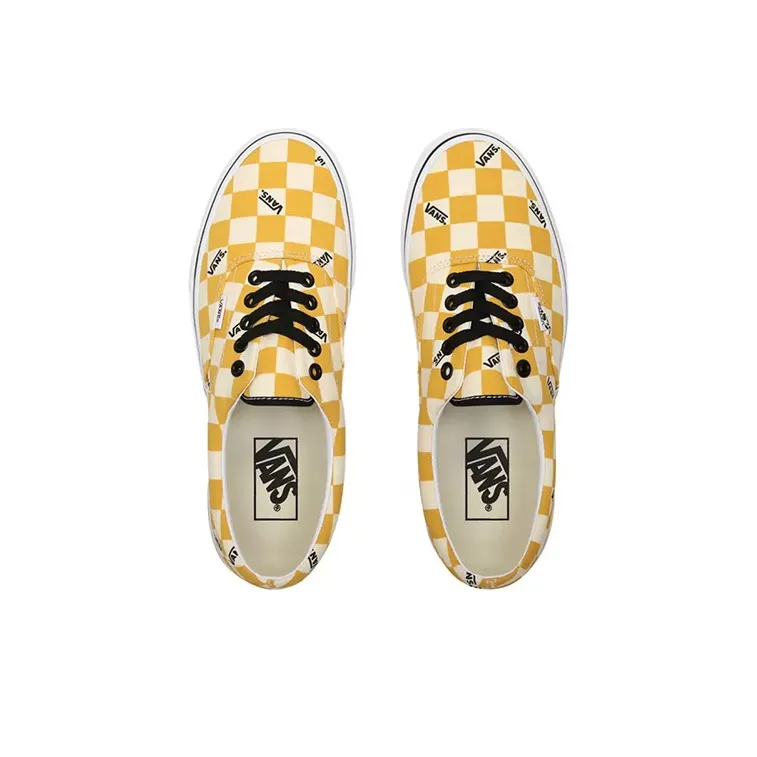 Vans Era Big Check Yolk Yellow-3