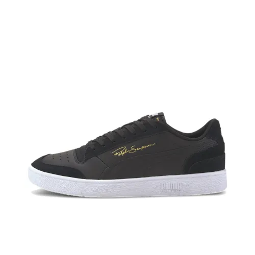 PUMA Ralph Sampson Skateboard Shoes Unisex Low-Top Black