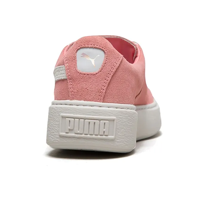 PUMA Platform Strap Pink/White Women's-5