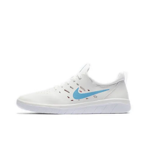 Nike SB Nyjah Summit White Light Blue Fury