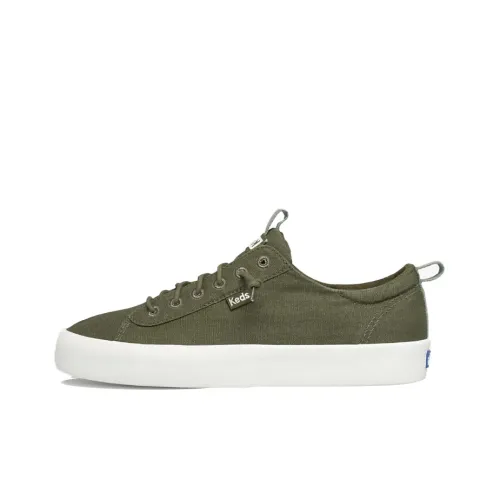 Keds Skateboard Shoes Women's Low-Top Green