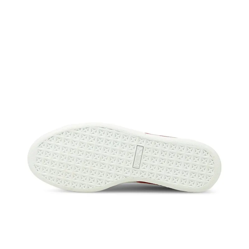 Usain Bolt x PUMA Lightweight Low-Top Skateboard Shoes Unisex White Red-5