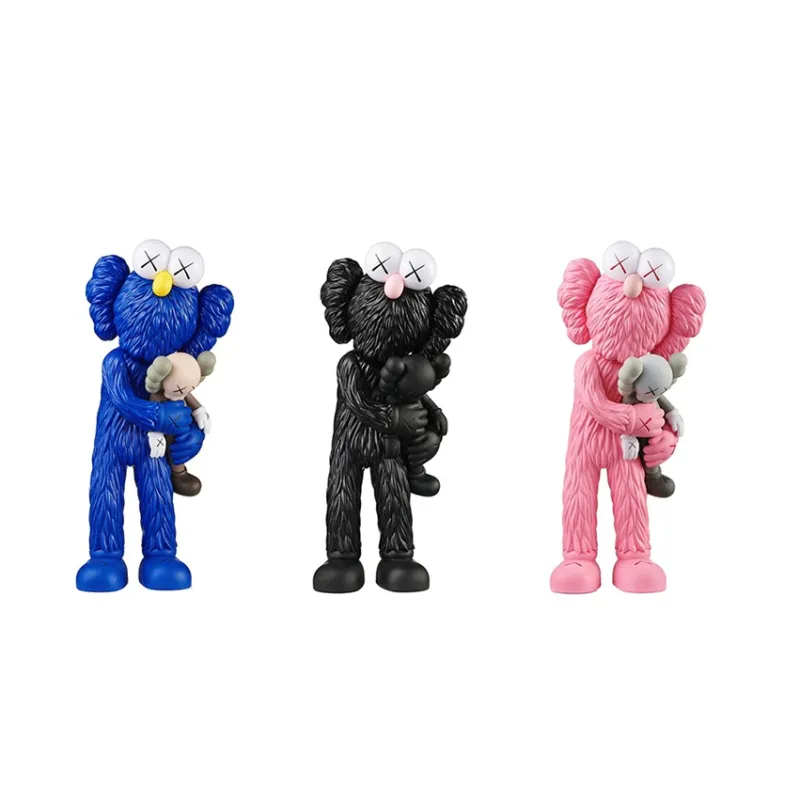 KAWS TAKE BFF&COMPANIO KAWS Figures Pink/Blue/Black Trendy Figures 33cm-3