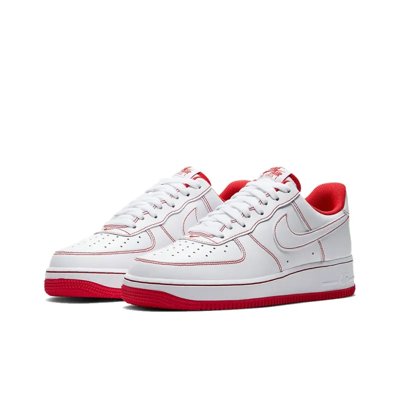 Nike Air Force 1 Low '07 White University Red-2