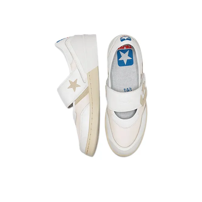 Converse X Telfar Pro Leather Slip On Low Top 'White'-4