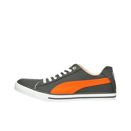 PUMA Hip Hop 6 Skateboard Shoes Unisex Low-Top Green/Orange