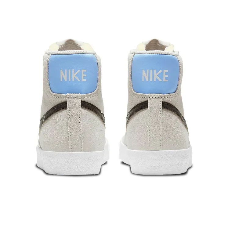 Nike Blazer Mid 77 Grey Light Blue-4