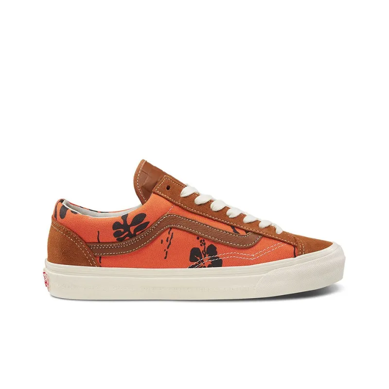 Vans Style 36 Modernica Orange Hawaiian Print-1