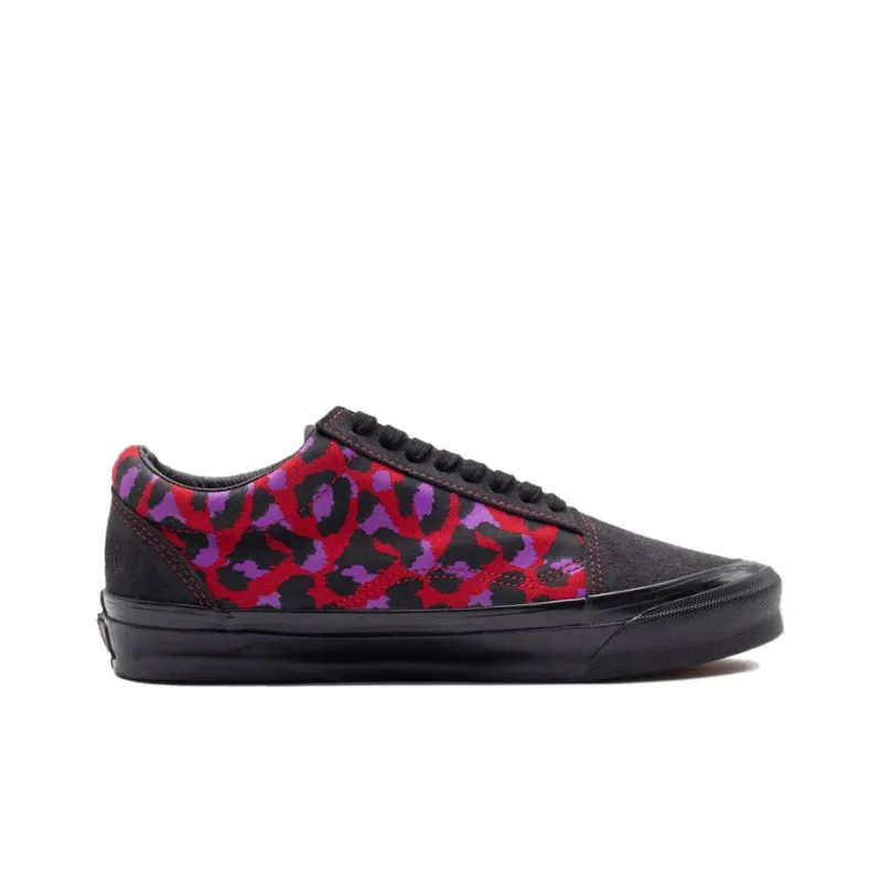 Old Skool Stray Rats X Vault Ua Vans Ns Og Lx 'Raven Racing Red'-1