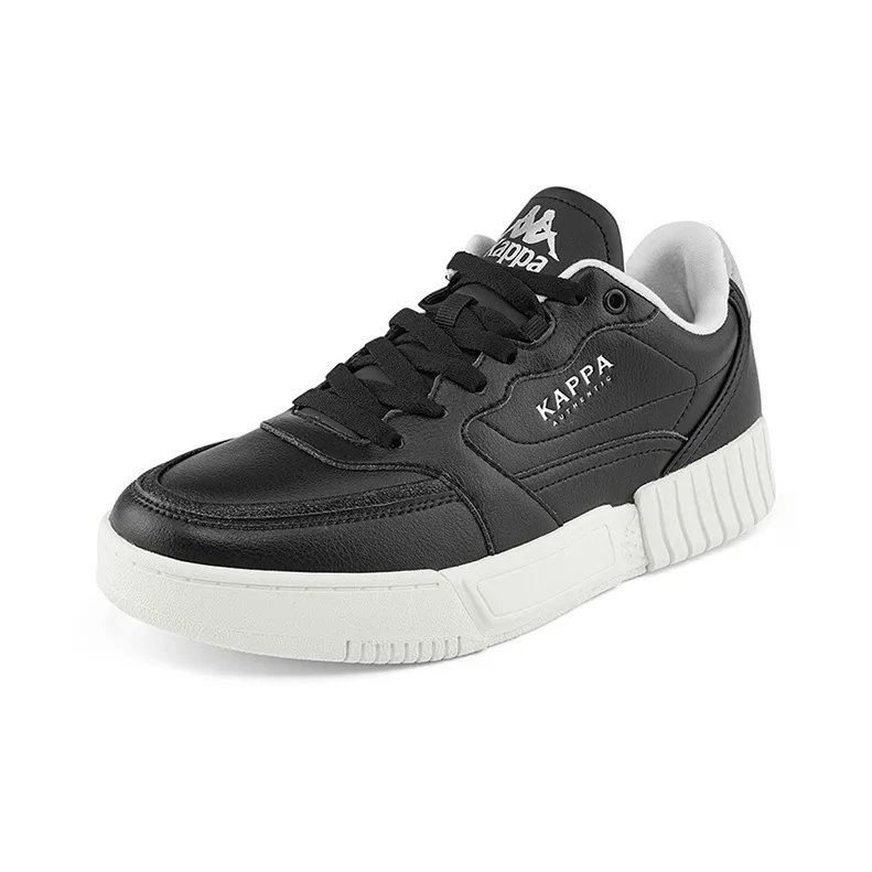 Kappa Low-Top Skateboard Shoes Unisex Black-1