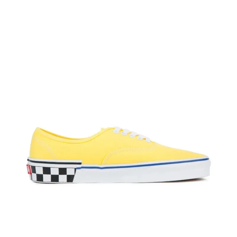 Authentic Vans 'Check Block Blazing Yellow'-1