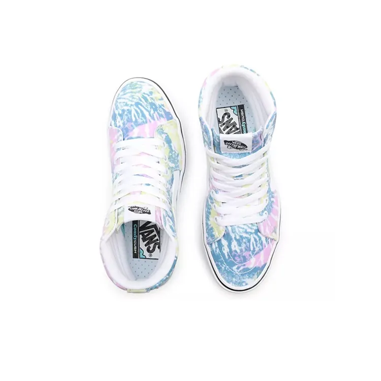 Vans Tie dye Comfycush Sk8 hi Multi Color-3