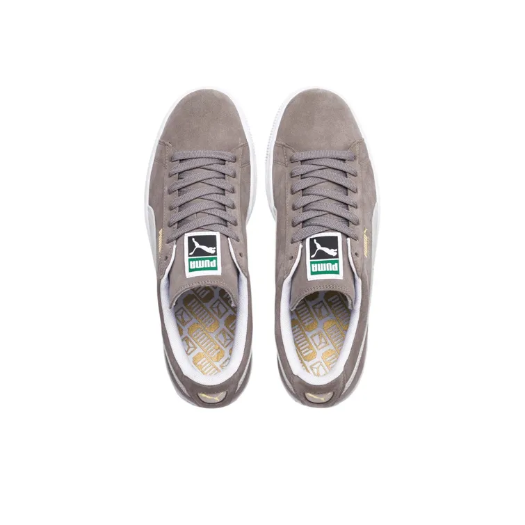 PUMA Suede Classic+ Steeple Gray White-2