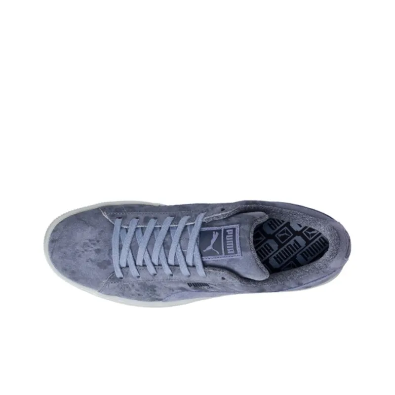 PUMA Suede Classic Elemental Anti-Slip Wear-Resistant Low-Top Skateboard Shoes Men's Blue-3