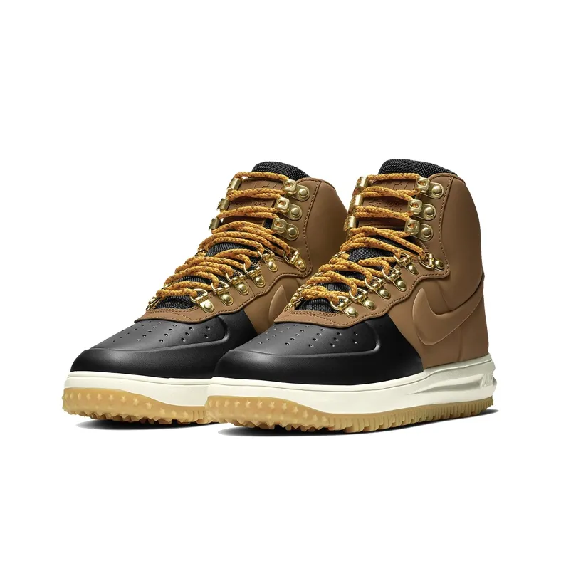 Nike Lunar Force 1 Duckboot 18 Tan Black-2
