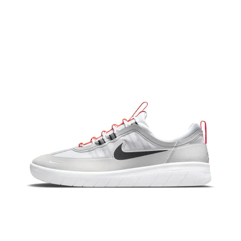 Nike Sb Nyjah Free 2 Neutral Grey Bright Crimson-0