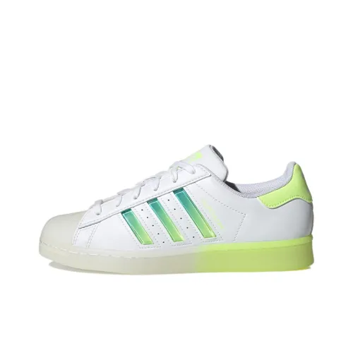 Adidas nike Superstar 'White Yellow Green' Women's