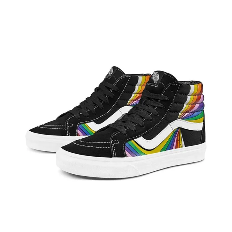 Sk8 Vans Hi Reissue 'Refract White'-1