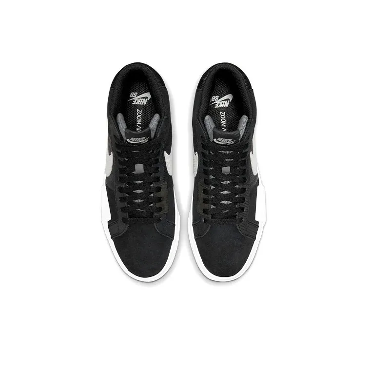 Nike Blazer Mid Mosaic Black Grey-3