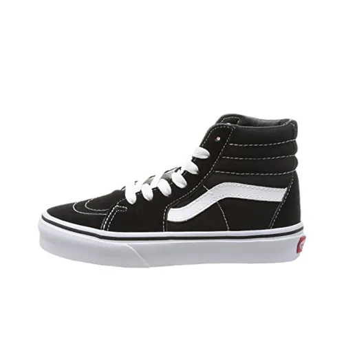 Vans Sk8-Hi Kids 'Checkerboard - Black Pewter'