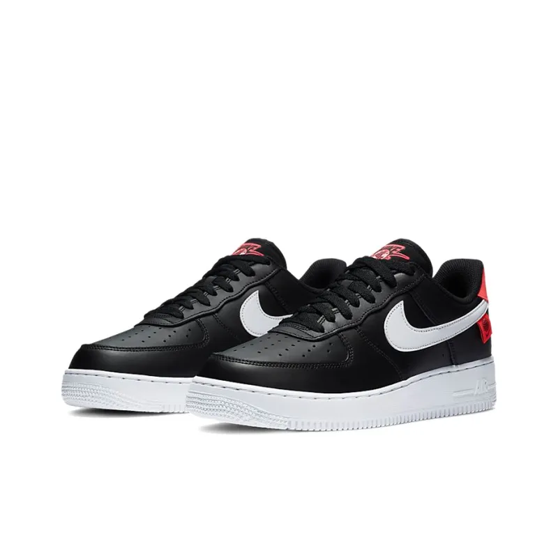 Nike Air Force 1 Low Worldwide Black Flash Crimson White-2