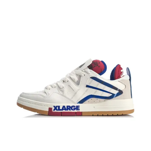 Xlarge X LiNing Wave Pro Skateboard Shoes Men Low-Top Snow White