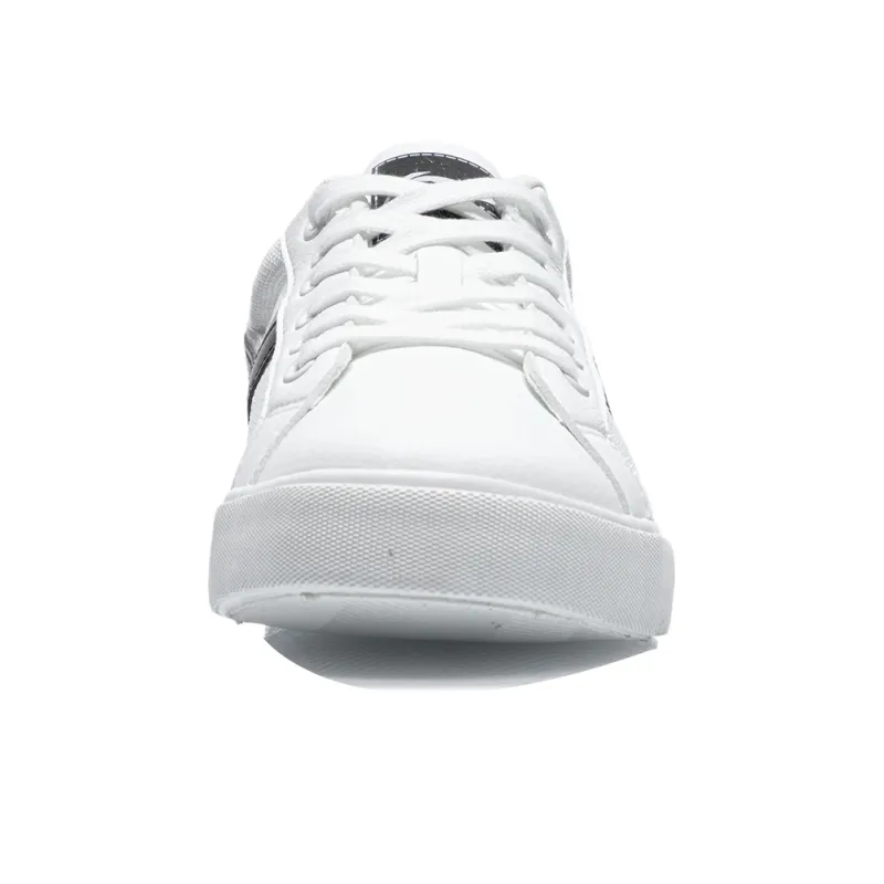 LiNing Wear Resistant Low Top Skateboard Shoes Men's White Black-4