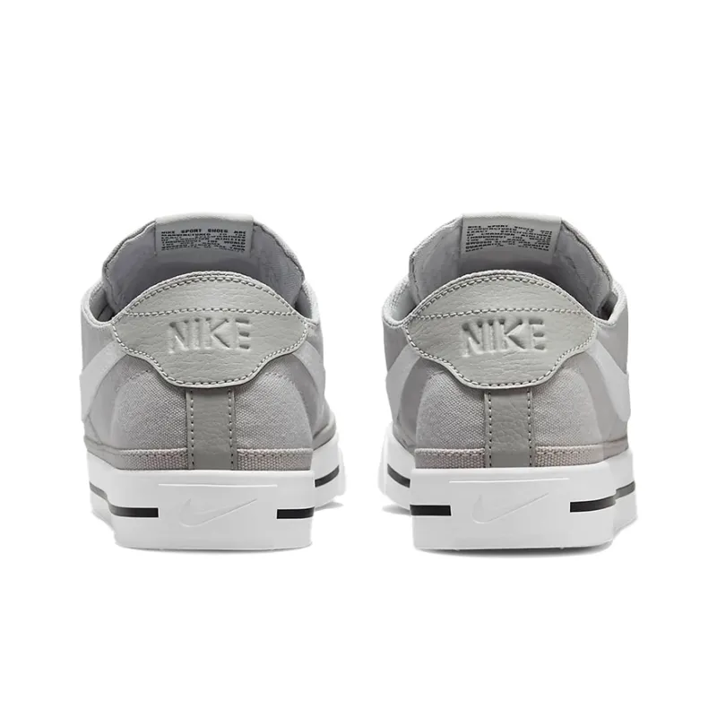 Nike Court Legacy Canvas Low Top Sneakers Grey 'Gray White'-4