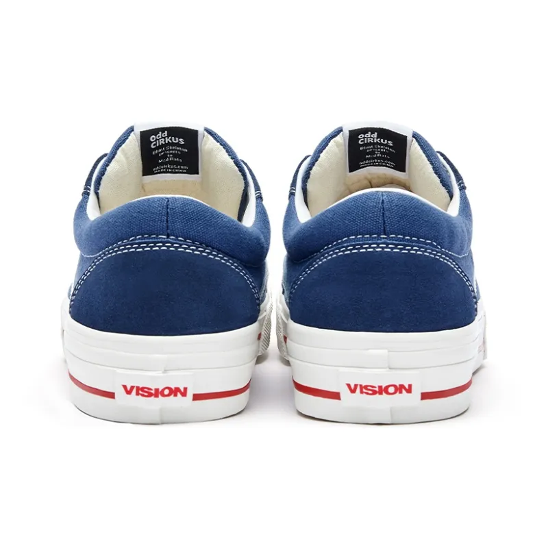 Vision Street Wear Astley Pro Skateboard Shoes Unisex Low Top Blue-4
