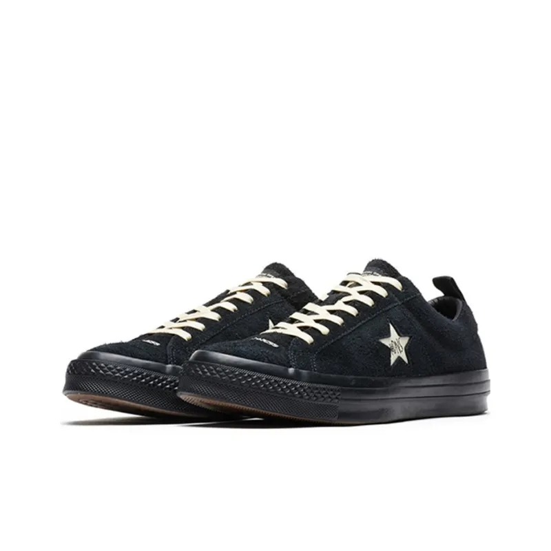 MADNESS x Converse One Star Low Top Skateboard Shoes Unisex Black-3