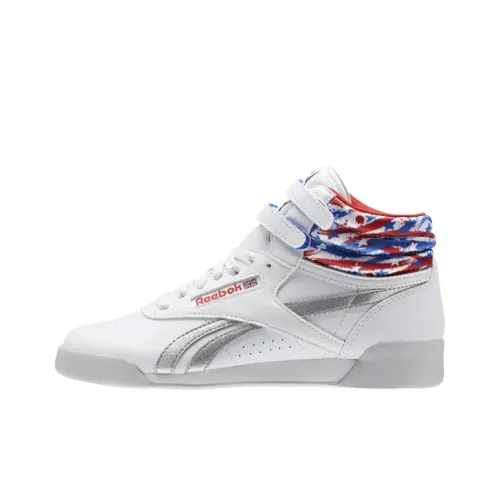 Reebok Skateboard Shoes Women's High-Top White