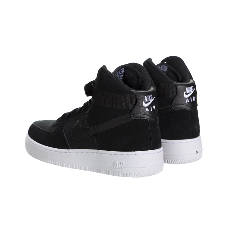 Nike Air Force 1 High Black White Sole GS POIZON