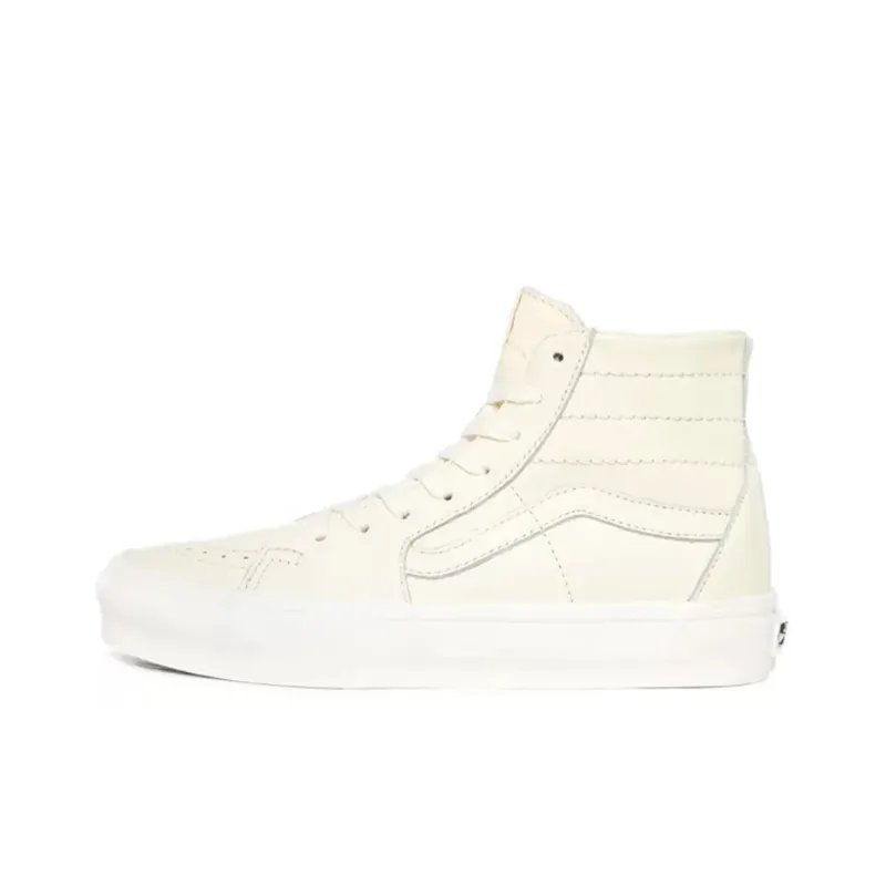 Vans Soft Leather SK8 HI White-0