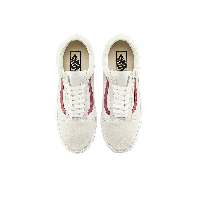 Vans Old Skool Cream Red-3