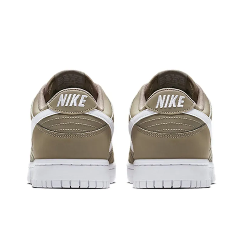 Nike Sb Dunk Low Woven Khaki White-4