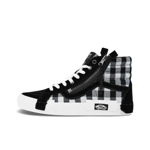 Vans SK8 Skateboard Shoes Unisex High-Top Black/White