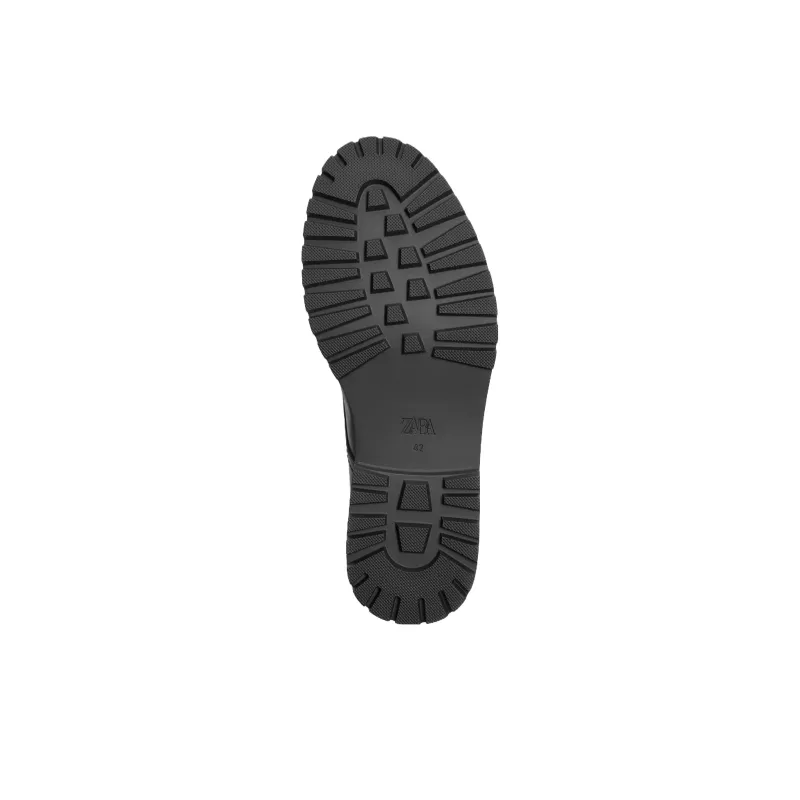 ZARA Dress Shoes Men Low-Top Black-3