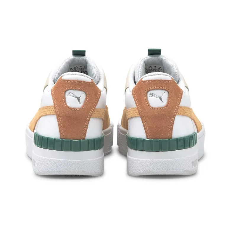 PUMA Cali Sport Mix Sneakers White/Yellow Women's-3