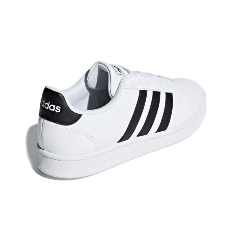 Adidas Grand Court White Black-3
