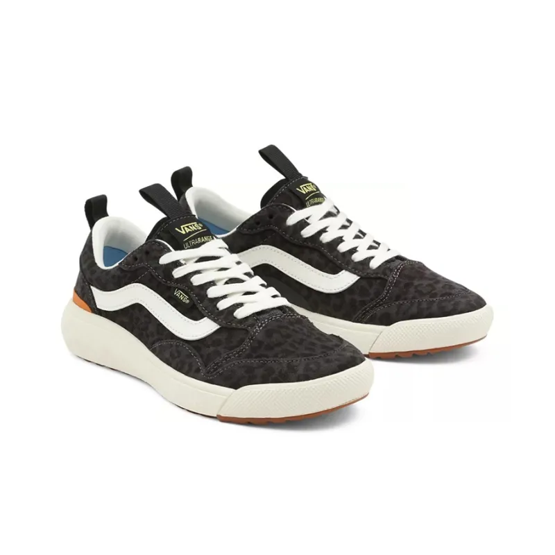 Vans Unisex Cheetah Ultrarange Exo Se Low Top Sneakers Black/Grey-2