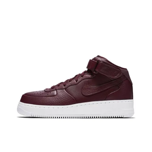 Nike Air Force 1 Mid 'Night Maroon'