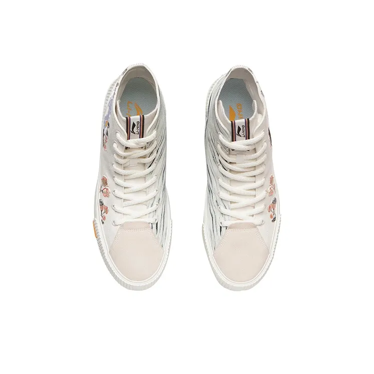 Li Ning X Jason Wu Counterflow Canvas Hi Shoes 'White'-3