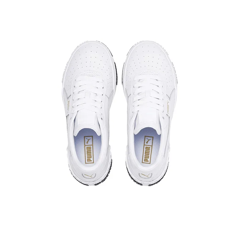 PUMA Cali Bold 'White Metallic Gold' Women's-3