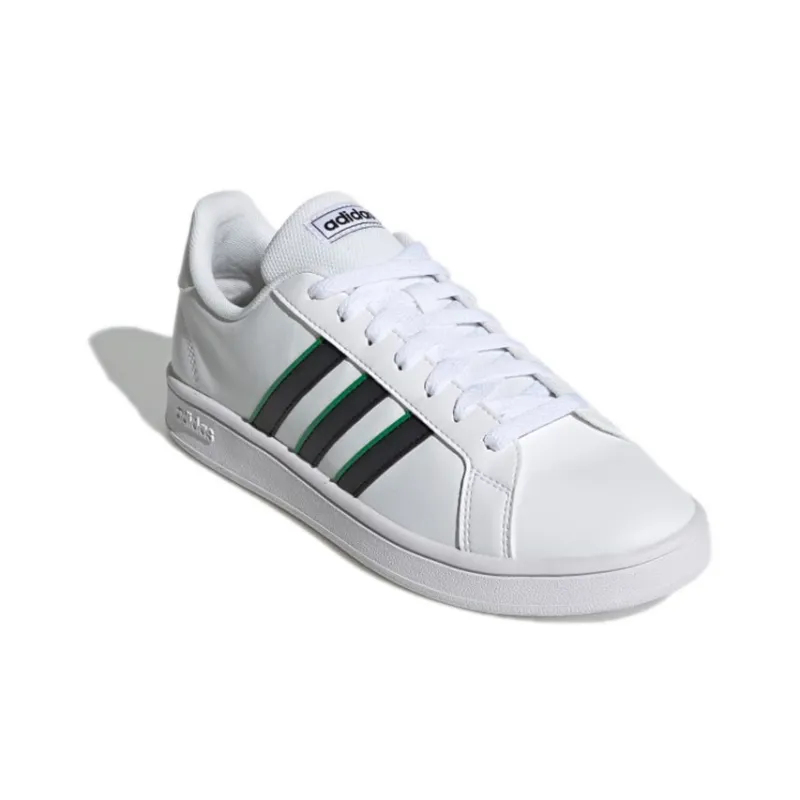 Grand Court Adidas Neo Base 'White Carbon Green'-2