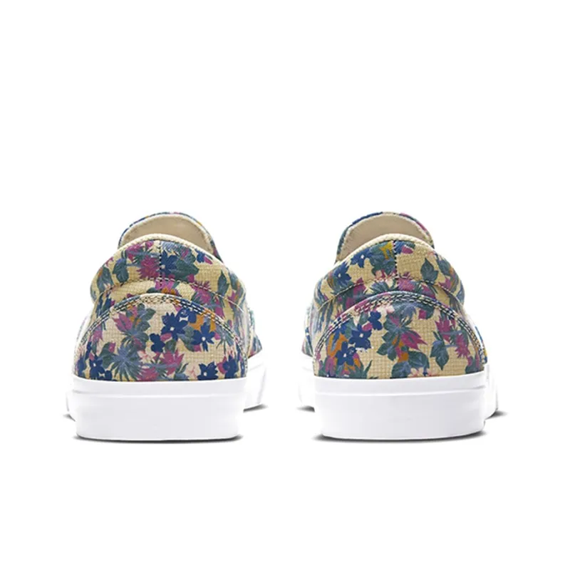 Nike SB Charge Slip Premium Slip-Resistant Cushioning Wear-Resistant Lightweight Low-Top Skateboard Shoes Unisex Floral-3