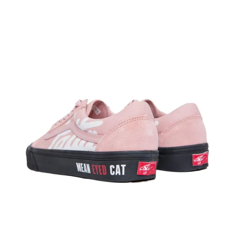 Vans Patta X Old Skool Vlt Lx 'Mean Eyed Cat Silver Pink'-2