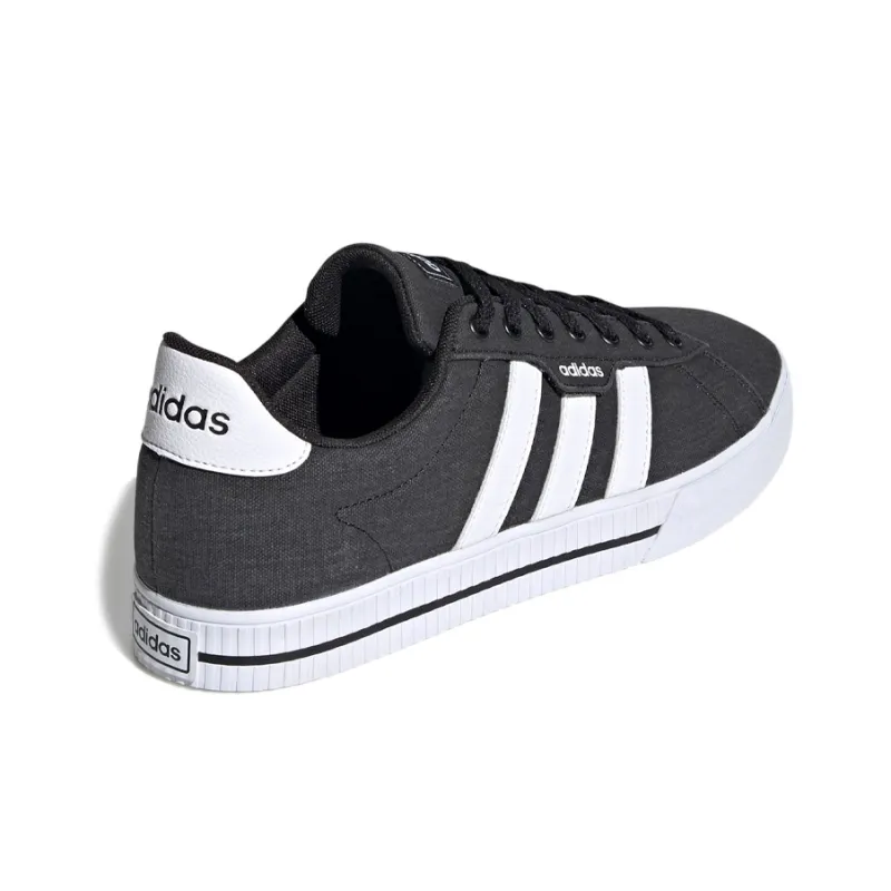 Adidas Daily 3.0 Black White Canvas-3