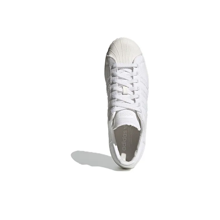 Adidas Originals Superstar Shoes 'Cloud White Off White'-4